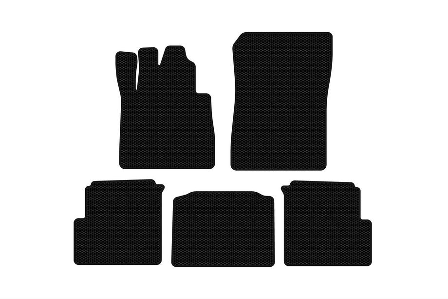 Mercedes G class W463 1990–2018 Gummimattor Carsuit (2012-2015, 5-dörrars, svarta) Foto 1