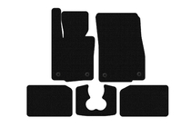 Mini Cooper F55/56/57 2014–2023 Gummimattor Carsuit (för S F55, 5-dörrars, svarta) foto 1