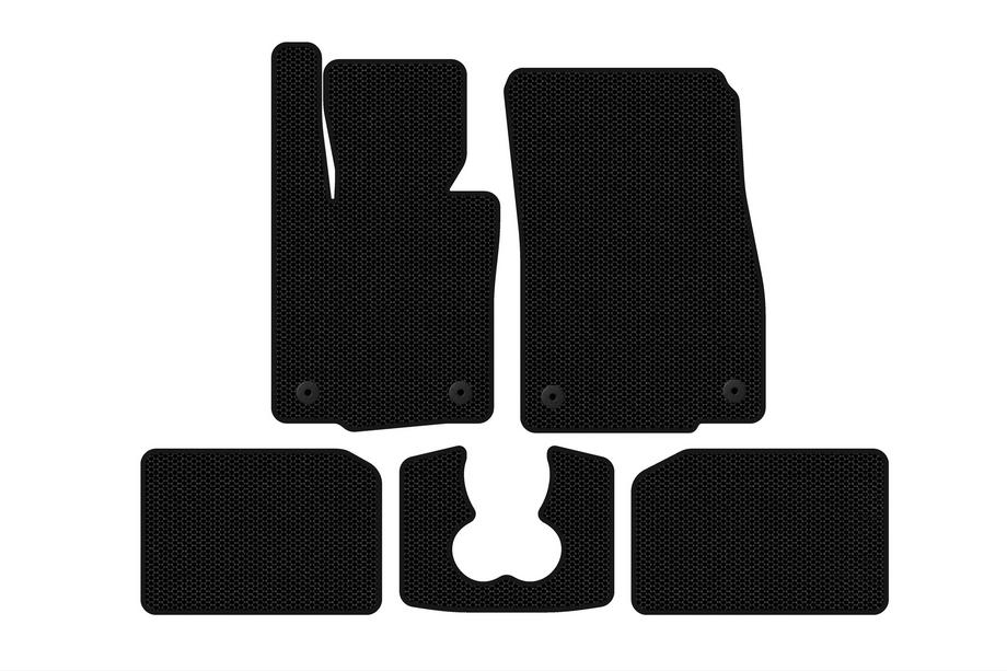 Mini Cooper F55/56/57 2014–2023 Gummimattor Carsuit (för S F55, 5-dörrars, svarta) Image