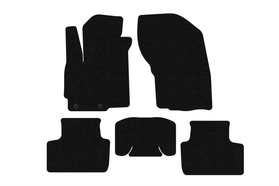 Mitsubishi ASX 2010–2023 Gummimattor Carsuit (2019-2023, svarta) Image