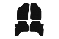 Mitsubishi L200 1996–2006 Carsuit gummimattor (Svarta) foto 1