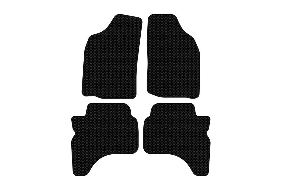 Mitsubishi L200 1996–2006 Carsuit gummimattor (Svarta) Image