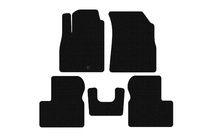 Nissan Micra K13 2011–2016 Carsuit gummimattor (Svarta) foto 1
