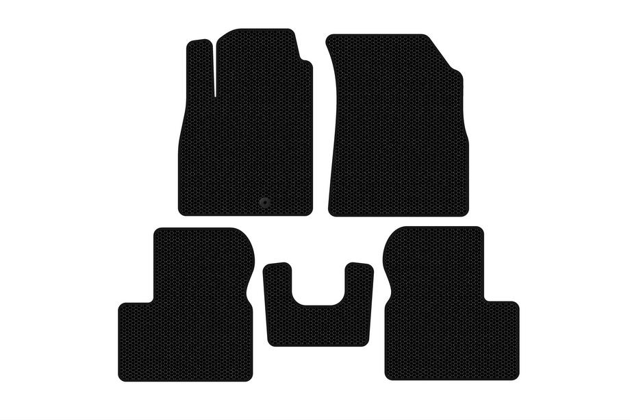 Nissan Micra K13 2011–2016 Carsuit gummimattor (Svarta) Image