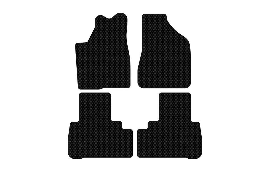 Nissan Murano 2002–2008 Carsuit gummimattor (Svarta) Image