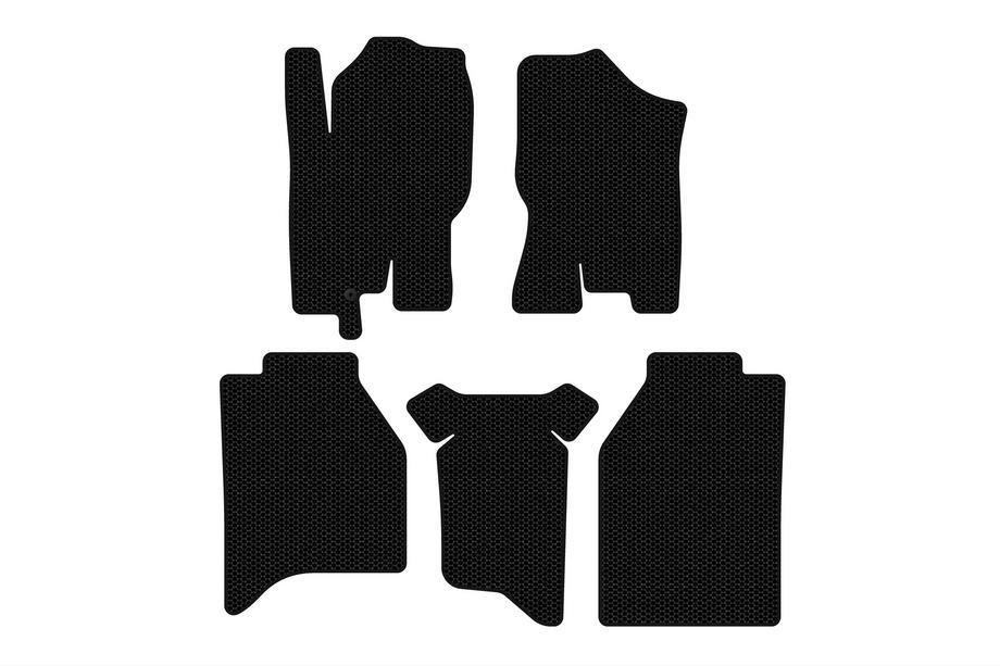 Nissan Navara 2006–2015 Gummimattor Carsuit (utan boxar, svarta) Image