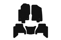 Nissan Pathfinder R51 2005–2014 Gummimattor Carsuit V2 (2 rader, svarta, 2010-2014) foto 1