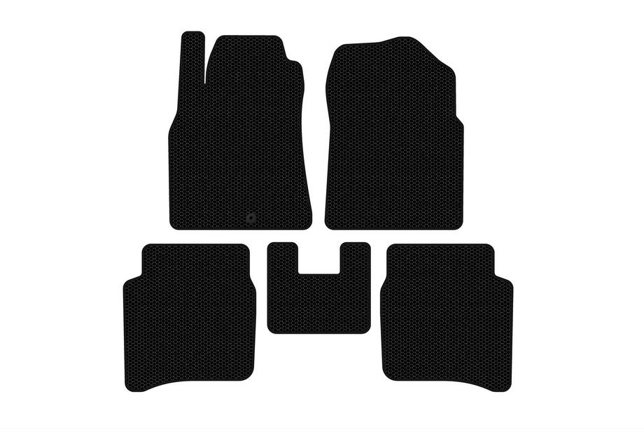 Nissan Primera P12 2002–2007 Gummimattor Carsuit (SD, svarta) Image