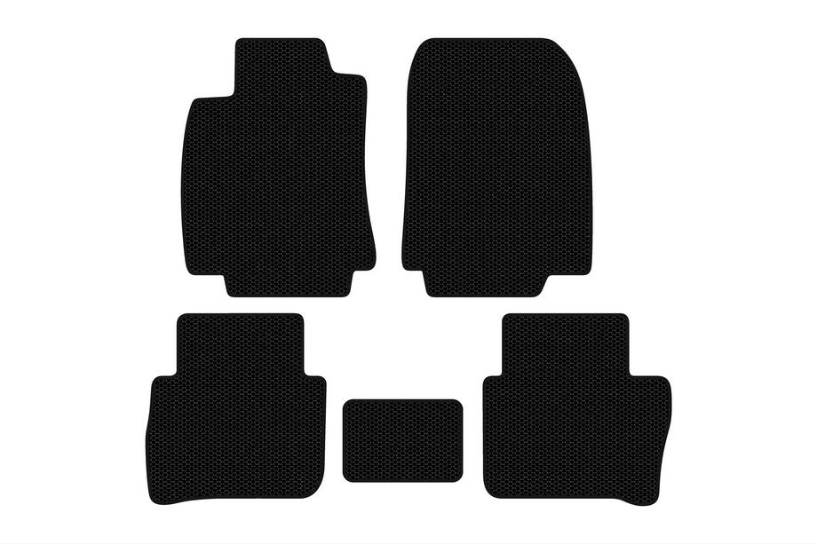 Nissan Tiida 2011–2014 Gummimattor Carsuit (HB, svarta) Image