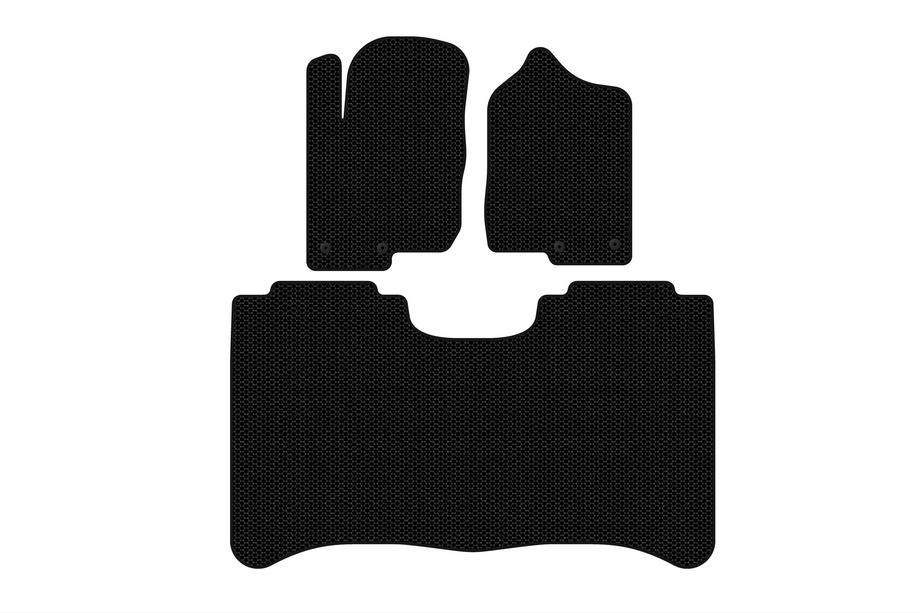 Nissan Titan 2004–2011 Carsuit gummimattor (Svarta) Image