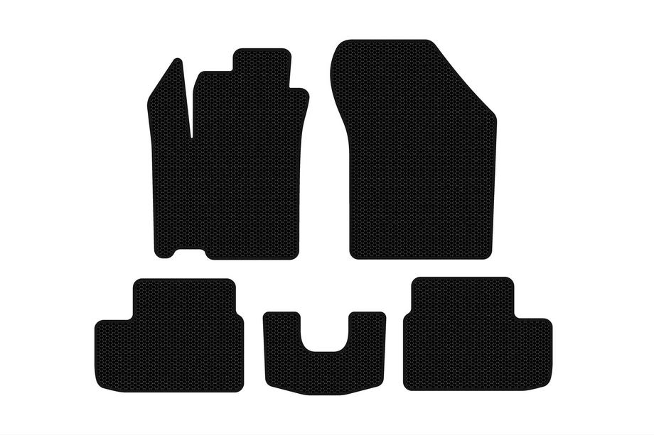 Opel Agila 2007–2015 Gummimattor Carsuit (HB, svarta) Image