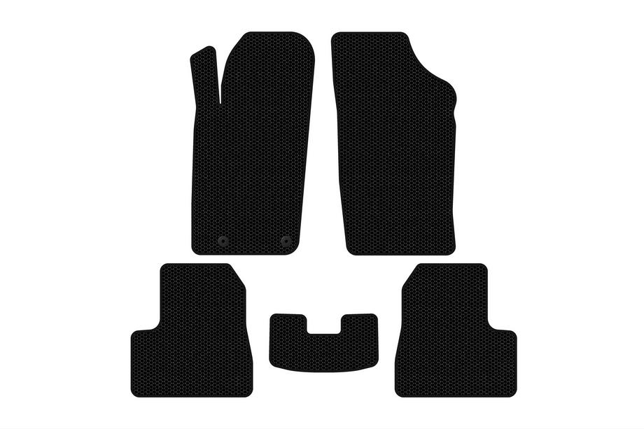 Peugeot 206 1998–2024 Gummimattor Carsuit (2009-2013, svarta) Image