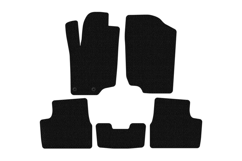 Peugeot 207 2006–2014 Gummimattor Carsuit (HB, 5-dörrars, svarta) Image