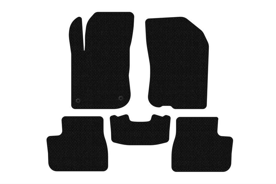 Peugeot 208 2012–2019 Carsuit gummimattor (Svarta) Image