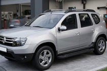 Dacia Duster 2008–2018 Sidosteg RedLine Black (2 st, aluminium) foto 1