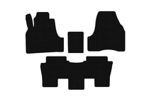 Peugeot 807 2002–2014 Carsuit gummimattor (Svarta) foto 1