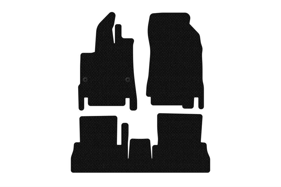 Peugeot Partner/Rifter 2019– Gummimattor Carsuit (7-sits/lång hjulbas, svarta) Foto 1