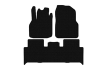 Renault Scenic/Grand 2003–2009 Gummimattor Carsuit (2 rader, svarta) foto 1