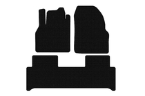 Renault Scenic/Grand 2003–2009 Carsuit gummimattor (Svarta) foto 1