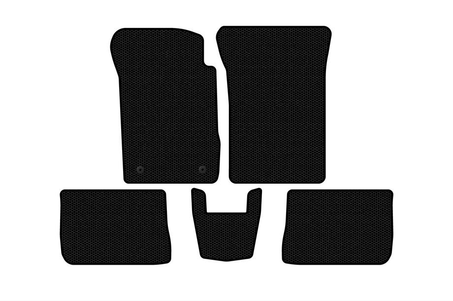 Renault Symbol 2008–2013 Gummimattor Carsuit (SD, svarta) Image