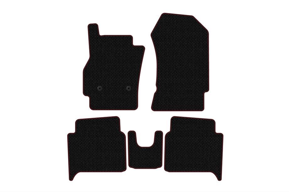 Renault Zoe 2012–2019 Gummimattor Carsuit (HB, svarta) Image