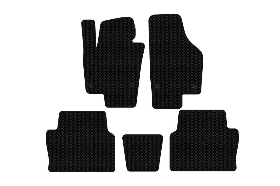 Seat Alhambra 2010– Gummimattor Carsuit (2 rader, svarta) Image