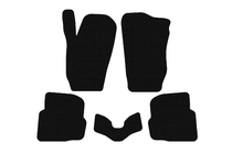 Seat Cordoba 2000–2009 Gummimattor Carsuit (SD, svarta) foto 1