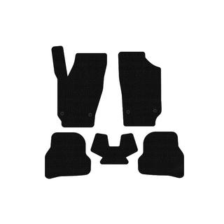 Gummimattor Carsuit (2010-2012, HB, 5-dörrars, svarta) Seat Ibiza 2010–2017 foto 1