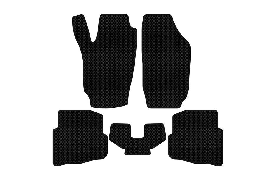 Seat Ibiza 2002–2009 Carsuit gummimattor (Svarta) Image