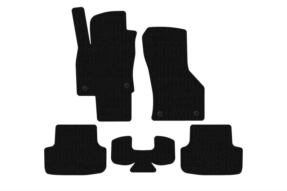 Seat Leon 2013–2020 Carsuit gummimattor (Svarta) Image