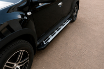 Renault Duster 2008–2017 Sidosteg Sunrise (2 st, aluminium) foto 1