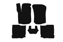 Seat Leon 1999–2005 Gummimattor Carsuit (HB, 5-dörrars, svarta) foto 1