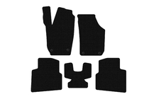 Skoda Roomster 2006–2015 Carsuit gummimattor (Svarta) foto 1