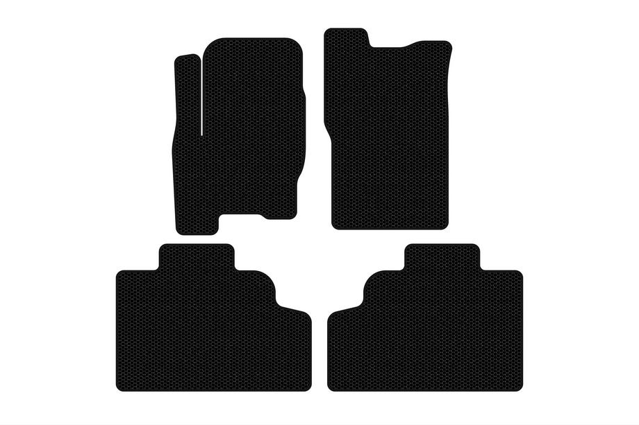 SsangYong Korando 1997–2006 Carsuit gummimattor (Svarta) Image