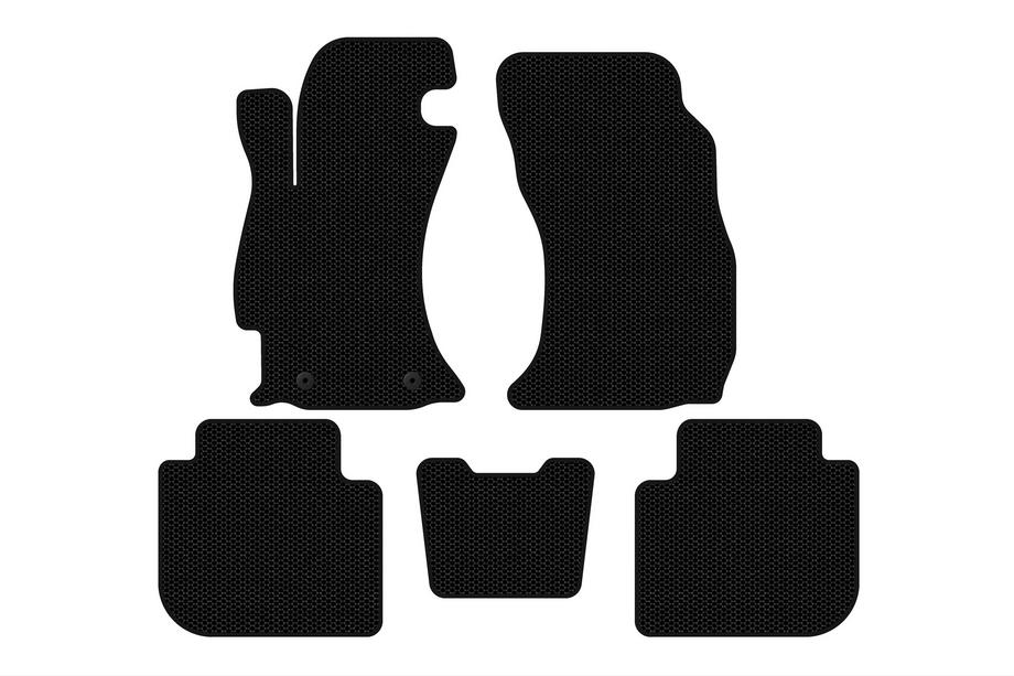 Subaru Forester 2013–2018 Gummimattor Carsuit (2013-2017, svarta) Image