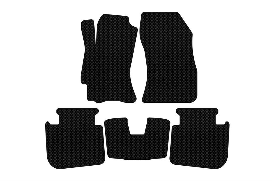 Subaru Legacy 2009–2014 Gummimattor Carsuit (2009-2013, SD, svarta) Image