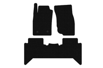 Toyota Hilux 2006–2015 Gummimattor Carsuit V2 (Svarta) foto 1