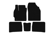 Toyota Prius 2009–2015 Gummimattor Carsuit (LB, svarta) foto 1