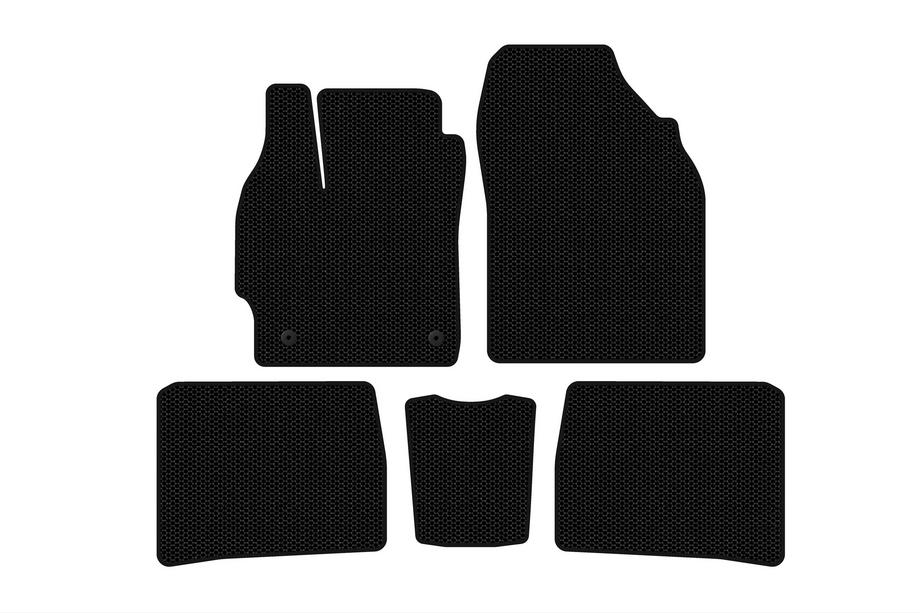 Toyota Prius 2009–2015 Gummimattor Carsuit (LB, svarta) Image