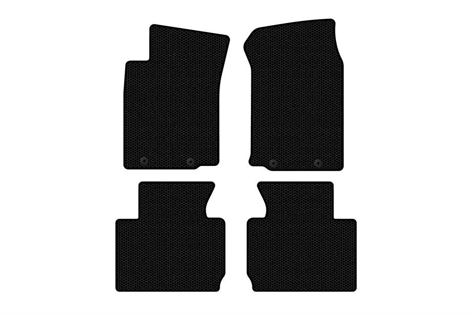 Toyota Tacoma 2004–2015 Carsuit gummimattor (Svarta) Image