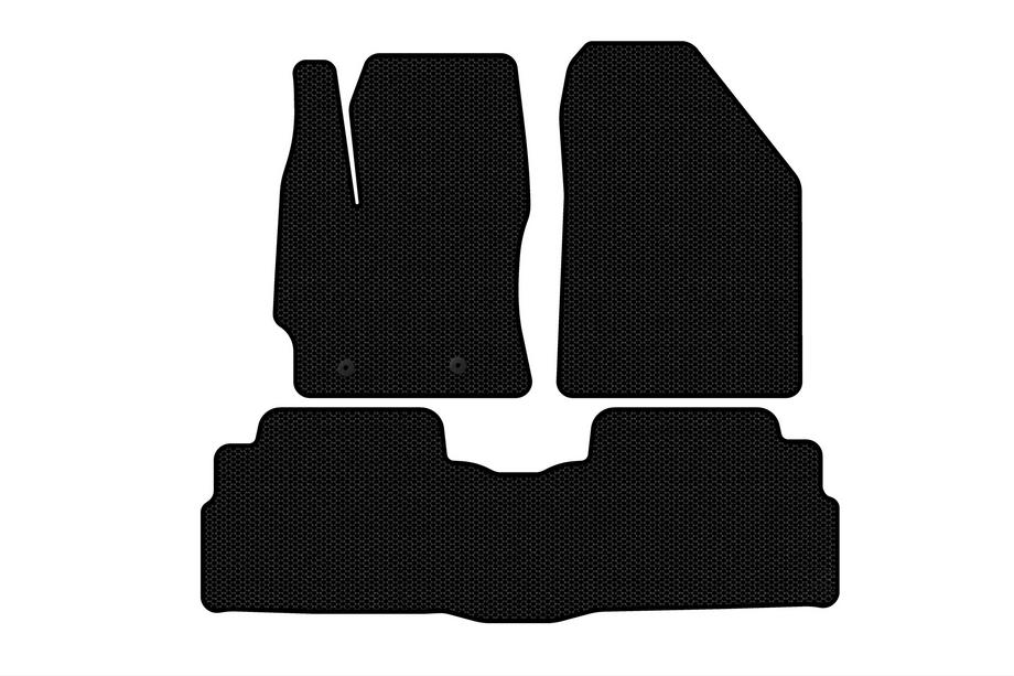 Toyota Verso 2009–2018 Carsuit gummimattor till kupén (2 rader, 7-sits, svarta) Image