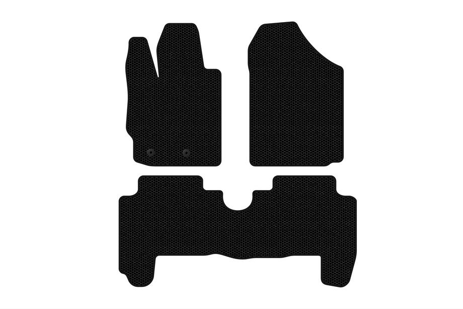 Toyota Yaris 2006–2011 Gummimattor Carsuit (HB, 5-dörrars, svarta) Image