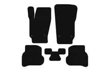 Volkswagen Polo 2010–2017 Gummimattor Carsuit (HB, 3/5-dörrars, svarta) foto 1