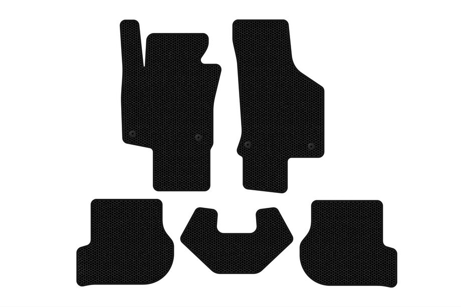 Volkswagen Scirocco 2008–2017 Gummimattor Carsuit (HB, 3-dörrars, svarta) Image