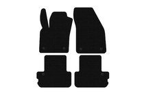 Volvo C70 2006–2010 Gummimattor Carsuit (Cabriolet, svarta) foto 1