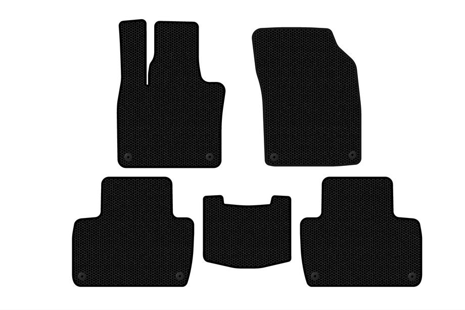 Volvo XC90 2015– Gummimattor Carsuit (2 rader, svarta) Image