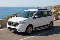 Dacia Lodgy 2012–2022 Sidosteg Sunrise (2 st, aluminium) foto 1