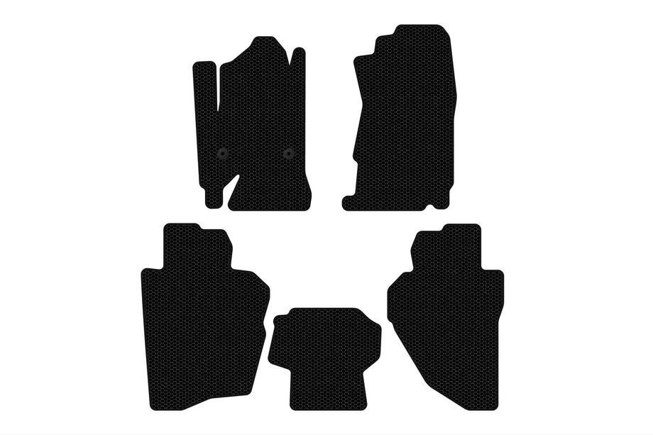 Chevrolet Silverado 2013–2019 Carsuit gummimattor (Svarta) Image