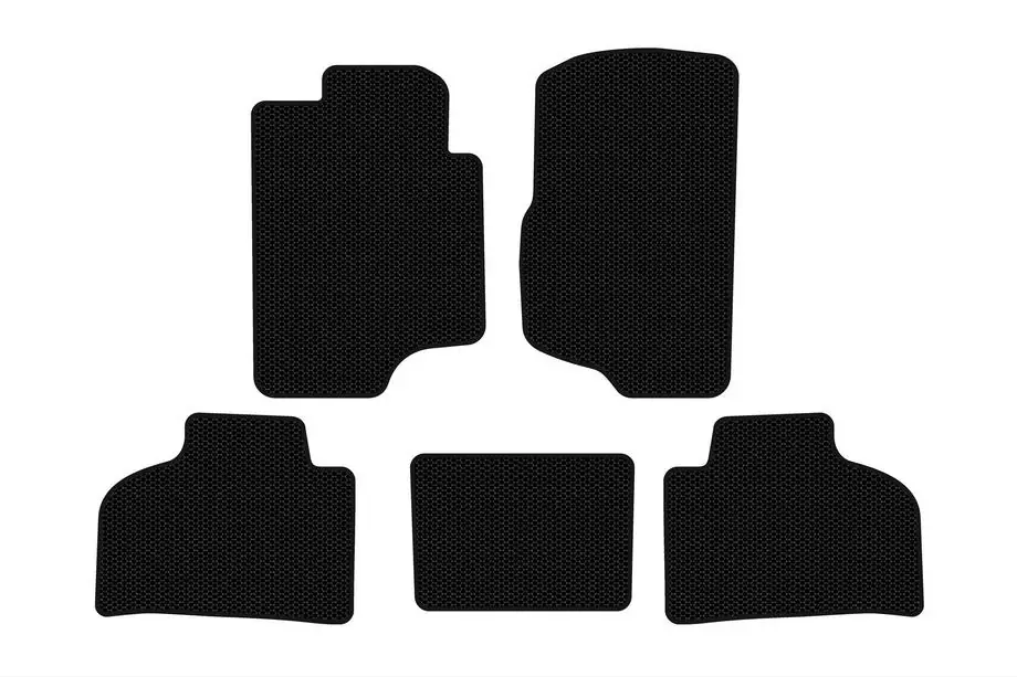 Chevrolet Silverado 2007–2013 Carsuit gummimattor (Svarta) Image