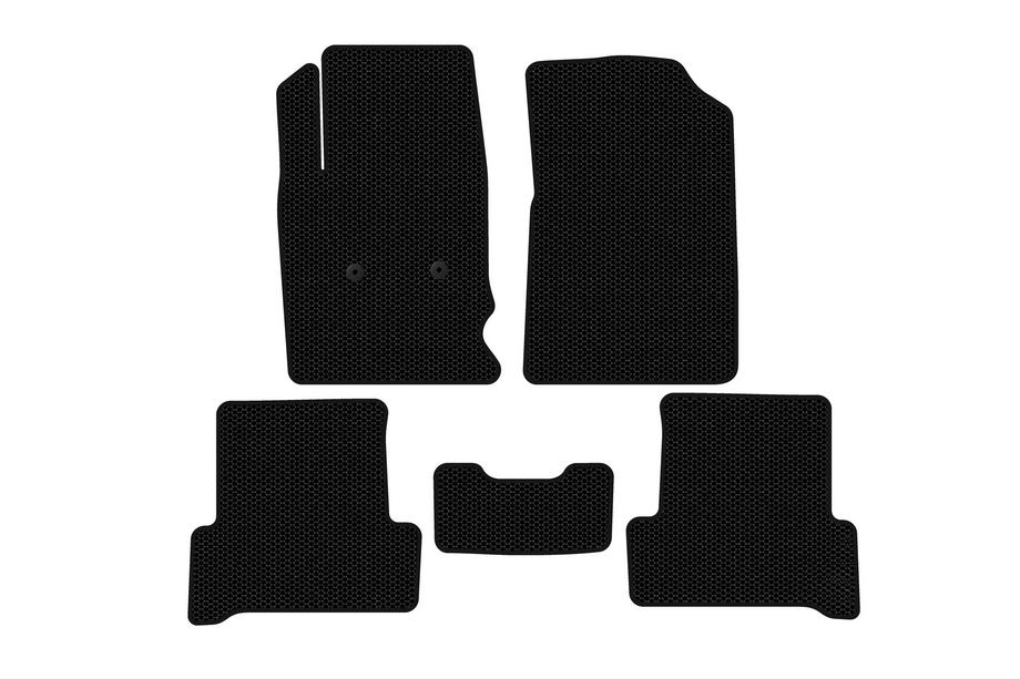Chevrolet Colorado 2012–2022 Carsuit gummimattor (Svarta) Image